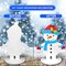 Big Mo's Toys Holiday Crafts - Christmas Foam Arts N Craft Snowman Table Top Decorations Kit For Kids